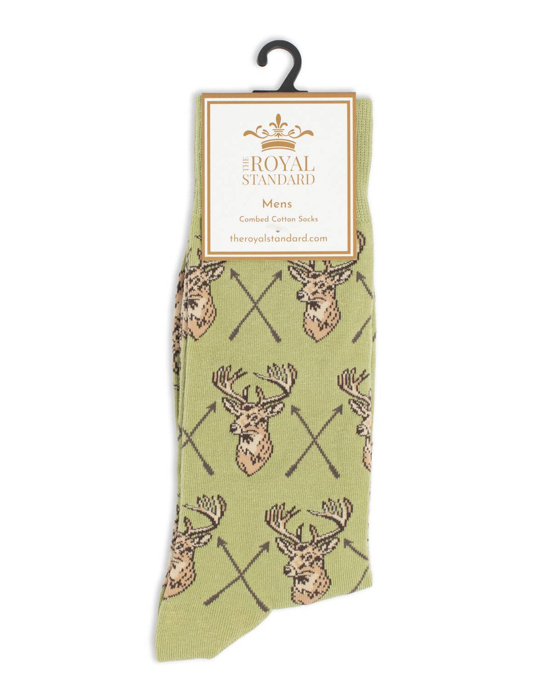 The Royal Standard - Men's Bow Hunting Socks   Green/Multi   One Size