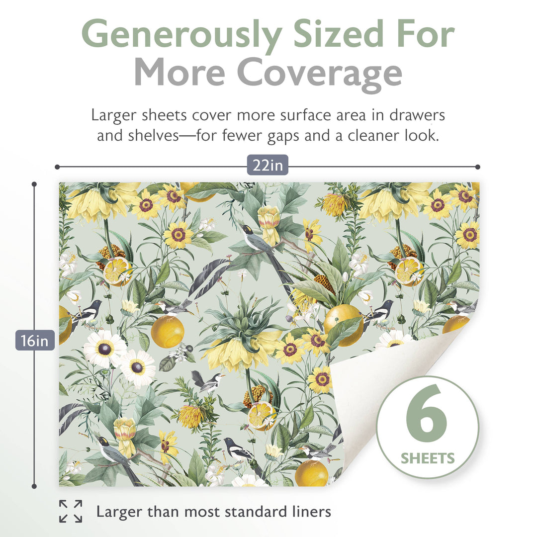 Merriton - Scented Drawer Liners - Golden Orchard (6 Sheets)