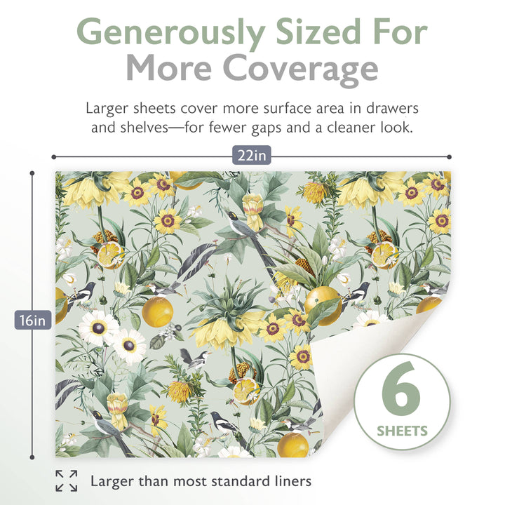 Merriton - Scented Drawer Liners - Golden Orchard (6 Sheets)