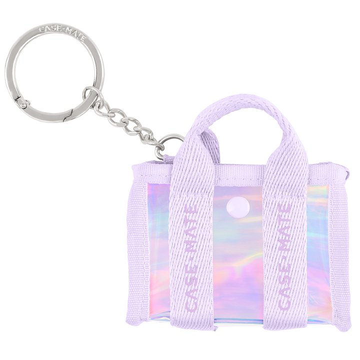 Case-Mate - Case-Mate Tini Tote Keychain Charm: Iridescent