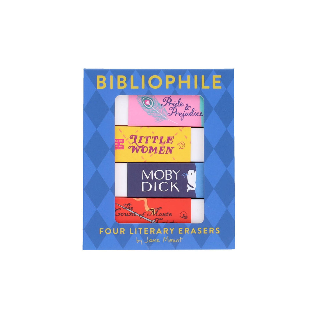 Chronicle Books - Bibliophile Literary Erasers