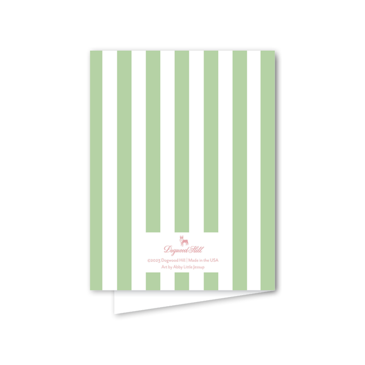 Dogwood Hill - Animal Parade Green Birthday: Single Card