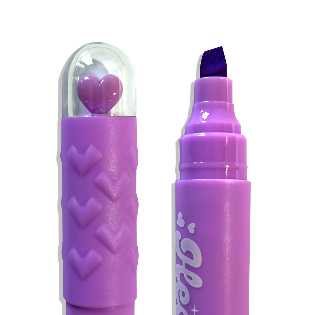 OOLY - Heart Pops Neon Highlighters - Set of 6