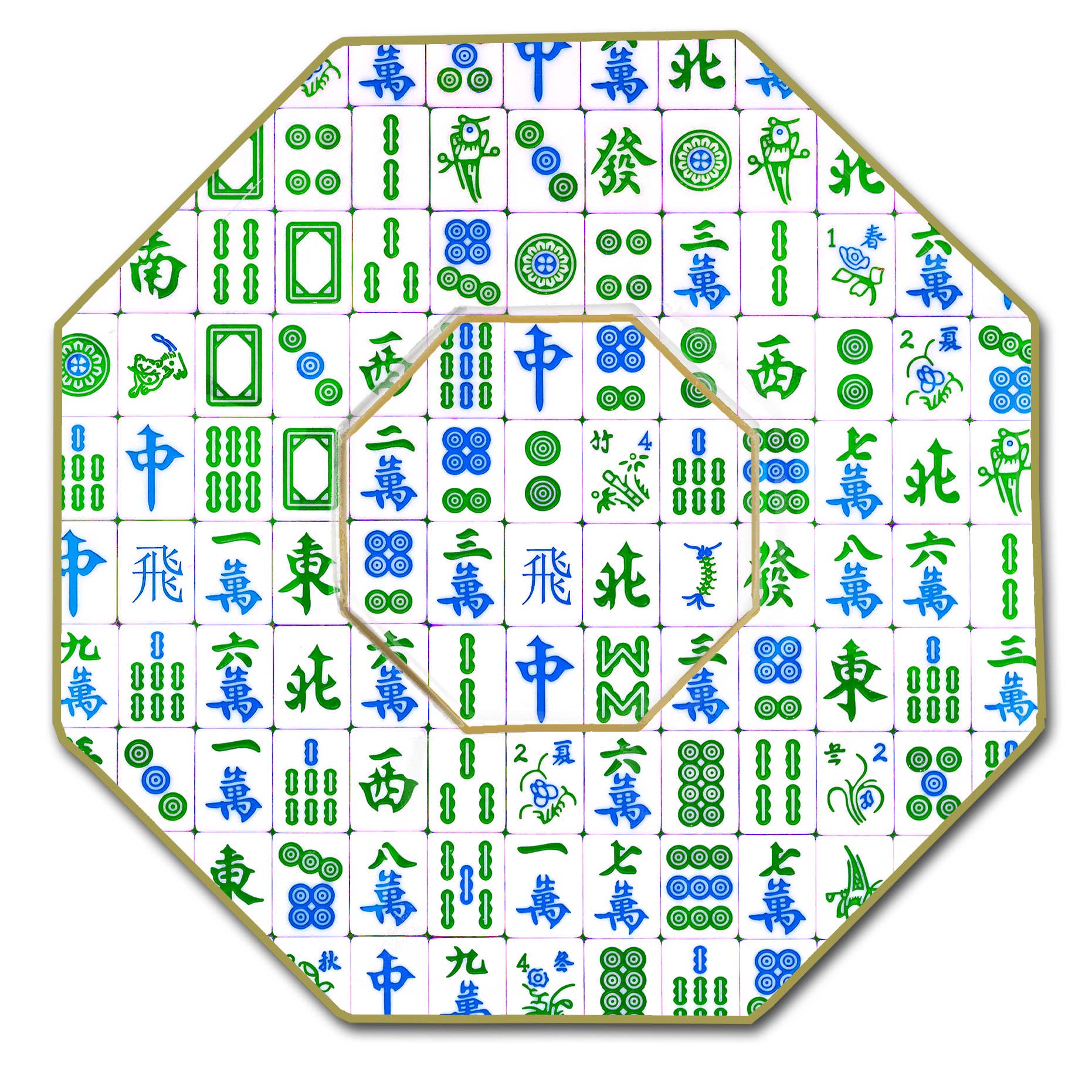 Marye-Kelley Mahjong Plate - Thumbnail 3
