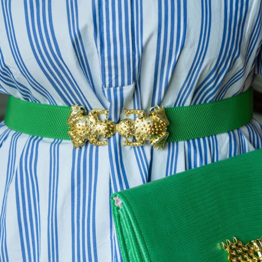 Garland - Green Interchangeable Stretch Belt Band – Flexible & Stylish: Green / S