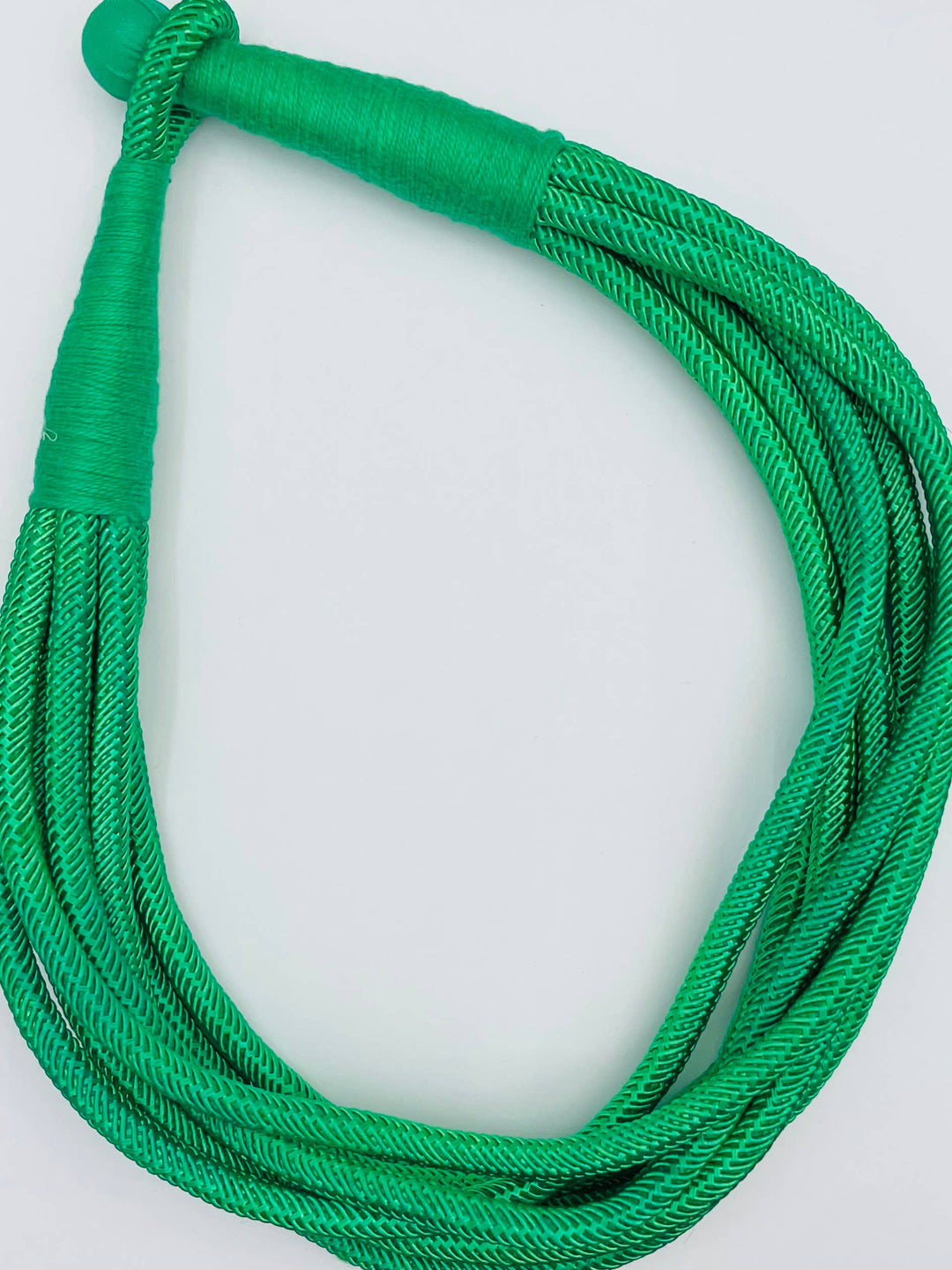 TWO FORTY TWO - "Original" Slub 8-Strand Necklace (kelly green) NK263