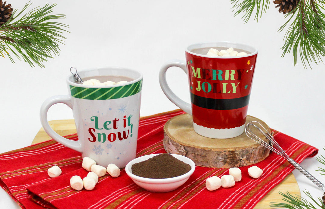Too Good Gourmet - Holiday Cocoa Mug Sets (2oz): Snowman Cocoa Mug Set
