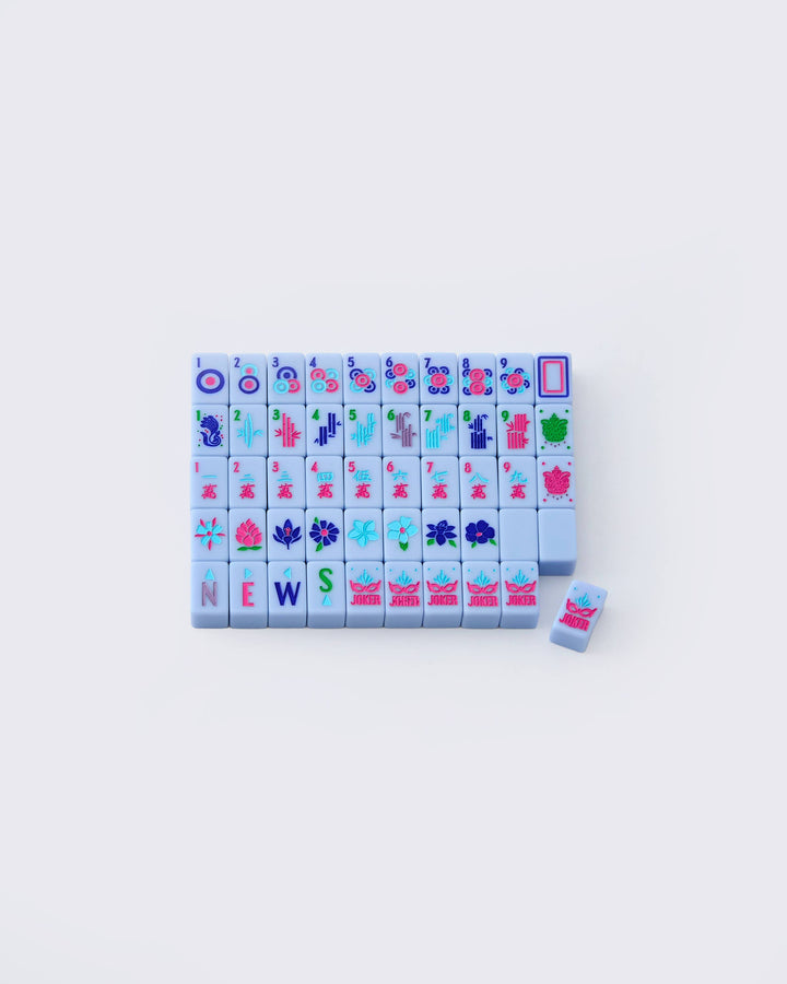 Oh My Mahjong - Parisian Blue Mahjong Travel Set