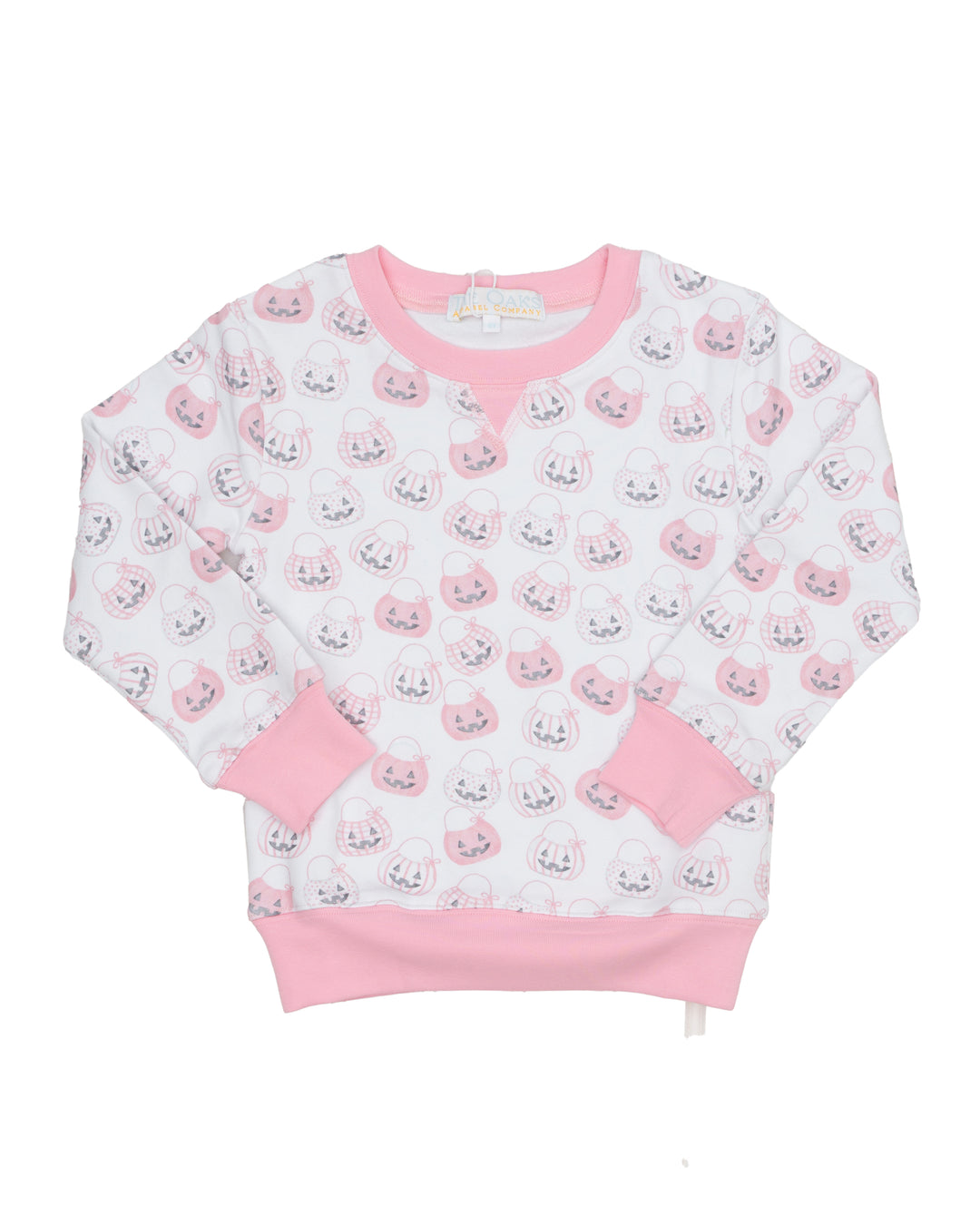 Trick Or Treat Pink Sweatshirt