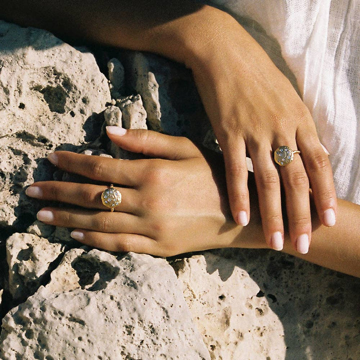 Agapée Jewelry - Lattea Ring | Jewelry Gold Gift Waterproof
