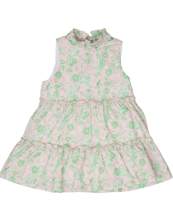 Addison Pink & Green Chintz Dress