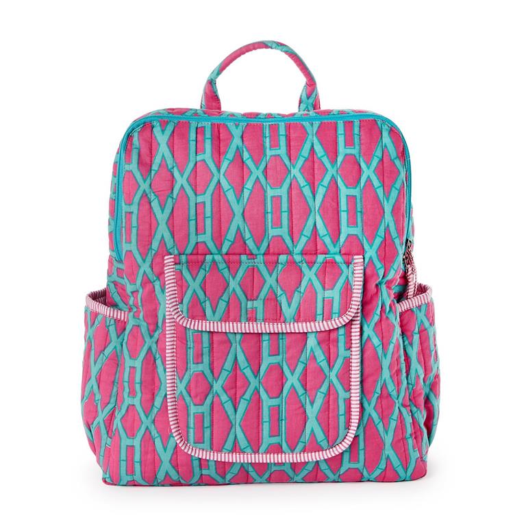 Bamboo Print Backpack