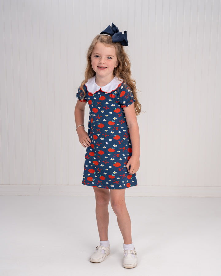 Presley Kait Schoolhouse Apple Dress