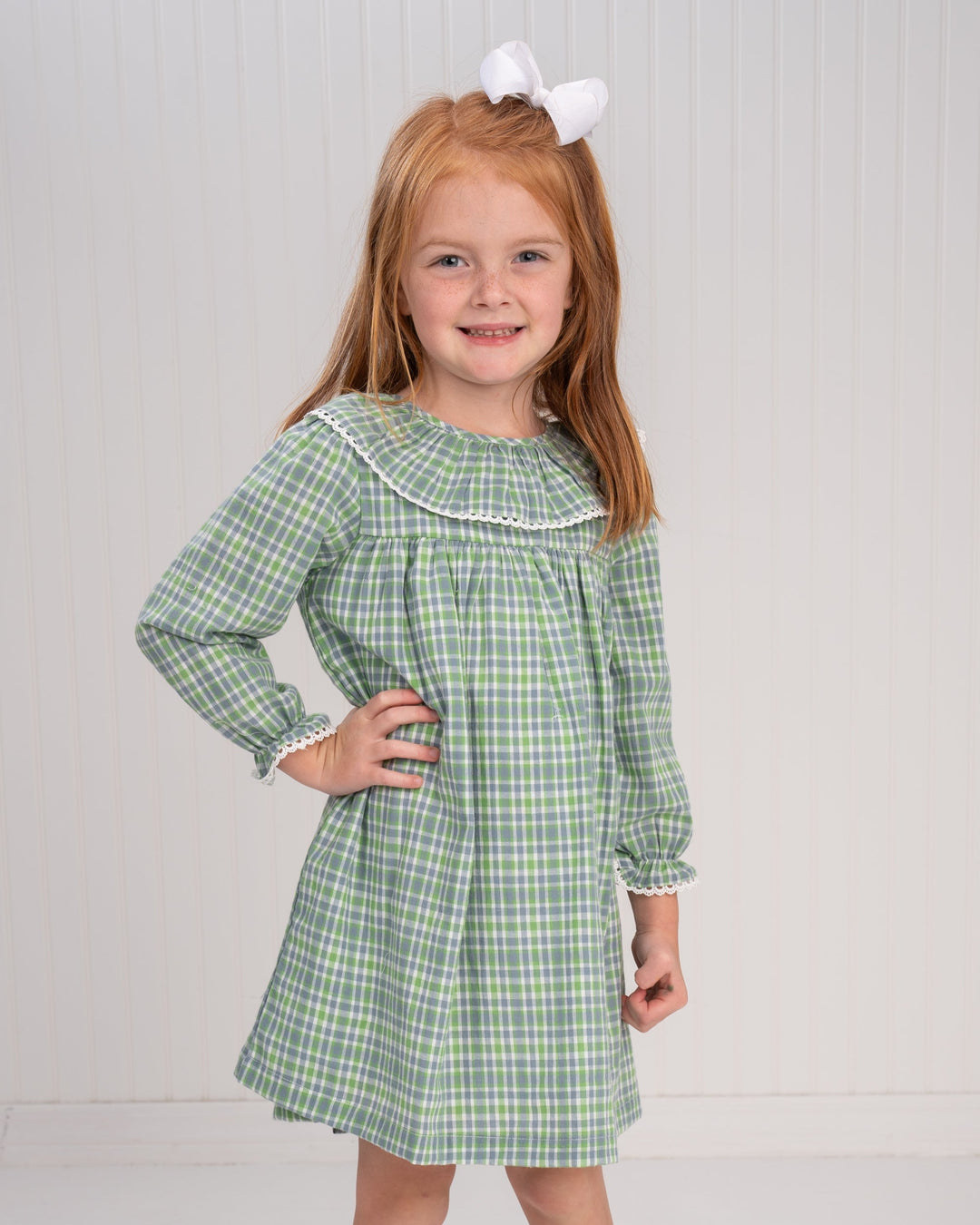 Hunter Bluegrass Plaid Dress