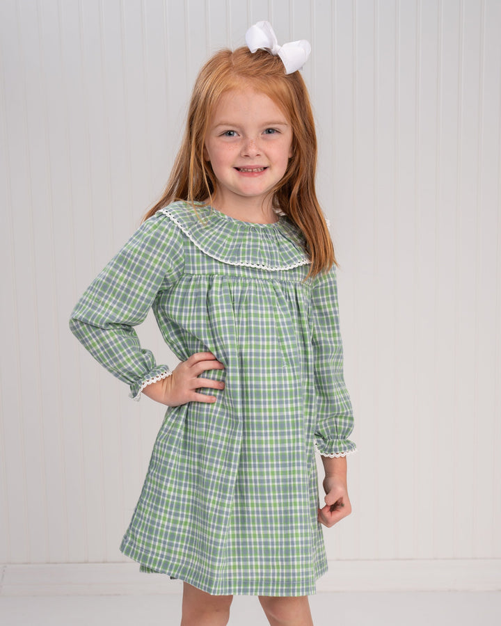 Hunter Bluegrass Plaid Dress