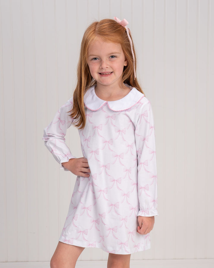 Presley Kait Bubblegum Bows Dress