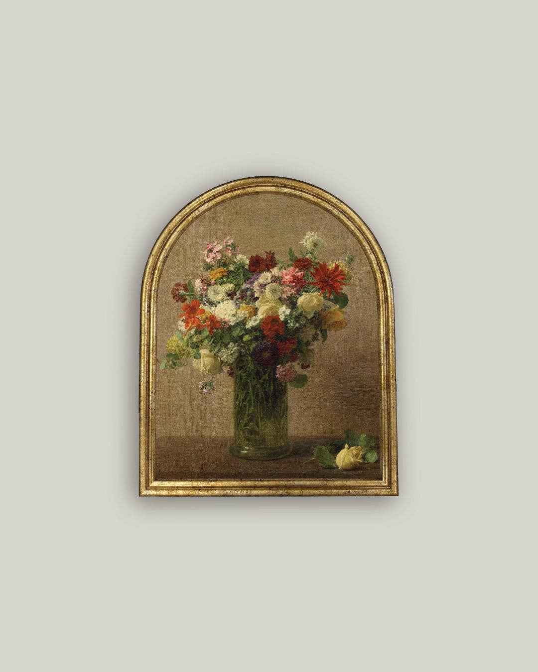 Petal Lane Home - Flowers in a Vase Arch: 12x15