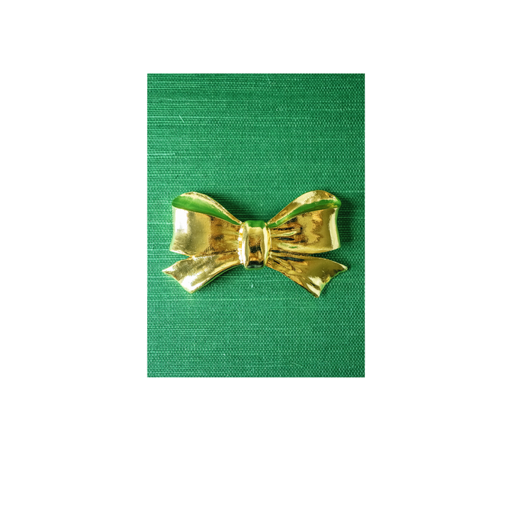 Garland - Big Bow Interchangeable Artisan Belt Buckle w/ Gold Finish