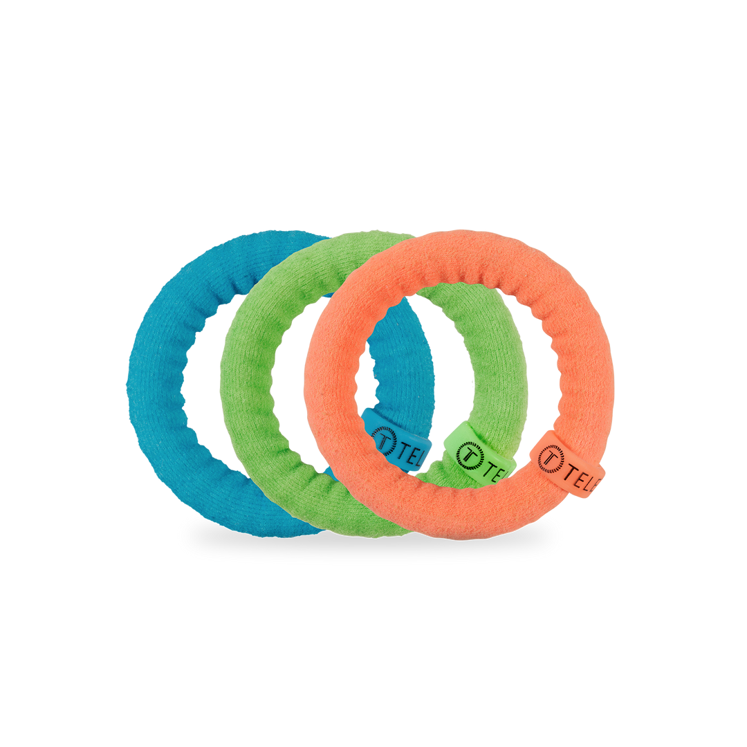 TELETIES - Nylon Hair Ties | Small | You Glow, Girl!