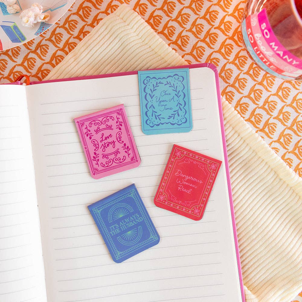 Jollity & Co. + Daydream Society - Book Club Magnetic Bookmark Set