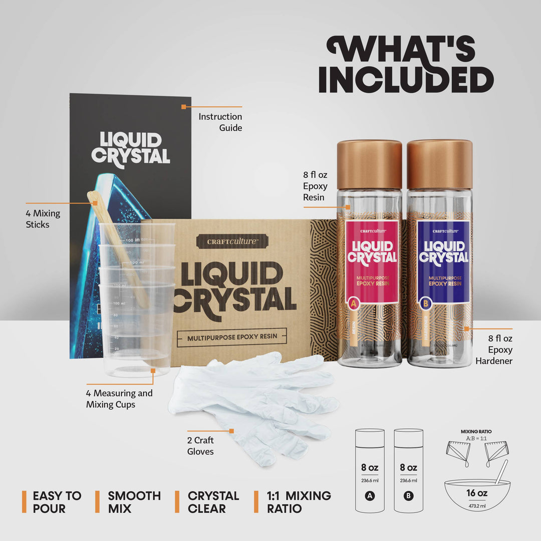 Squad Hero - Epoxy Resin Liquid Crystal Kit