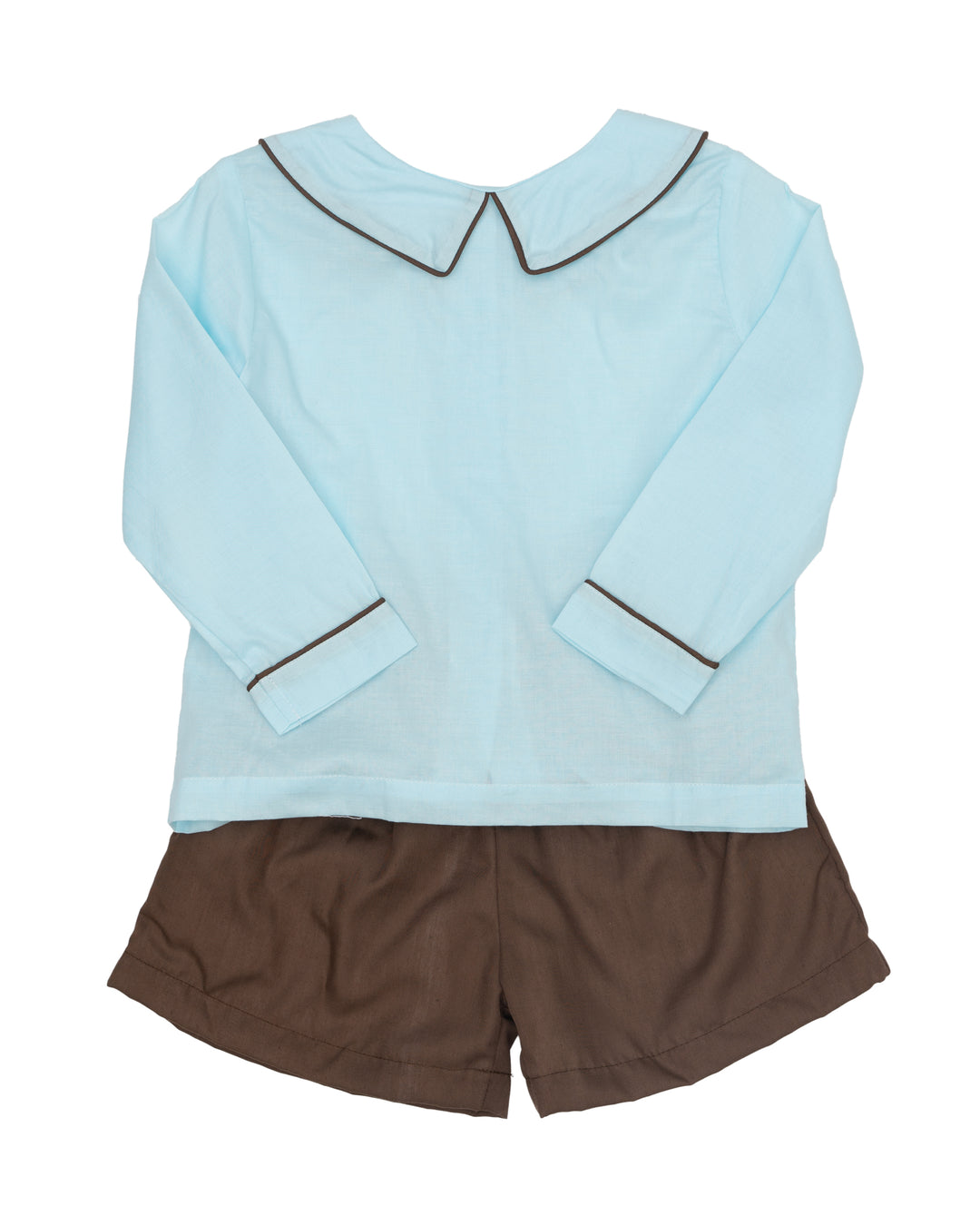 John Woodland Blue Short Set