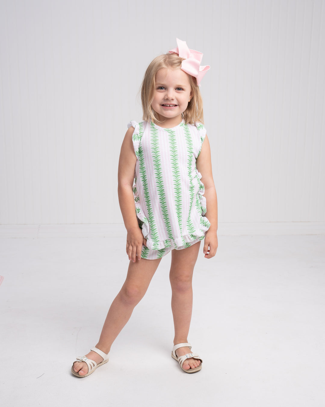 Nancy Cabana Banana Terry Cloth Bloomer Set