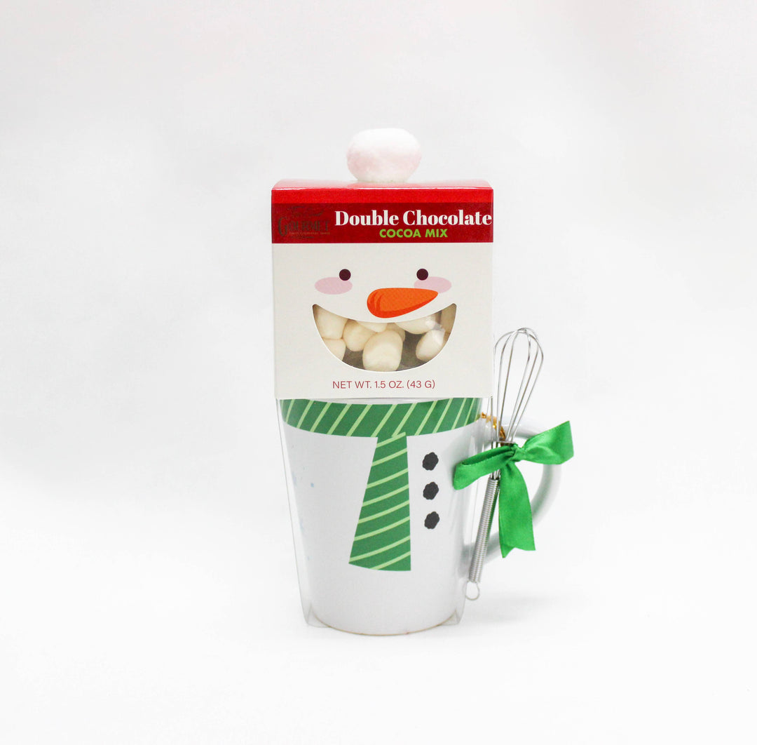 Too Good Gourmet - Holiday Cocoa Mug Sets (2oz): Snowman Cocoa Mug Set