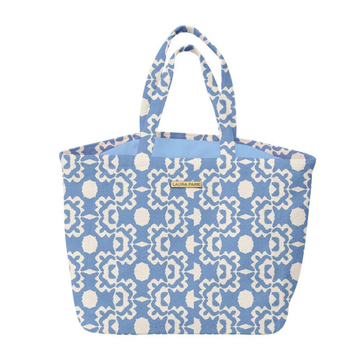 Laura Park Designs - Aspen Chambray Terry Beach Tote: One Size