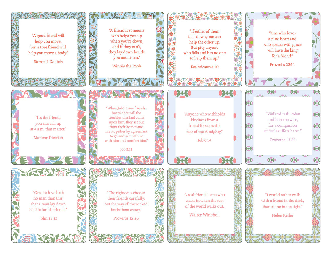 Maison de Papier - VCO024999 Friendship Quote Set 5.5"