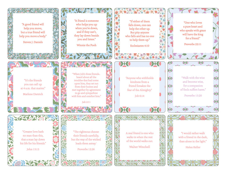 Maison de Papier - VCO024999 Friendship Quote Set 5.5"