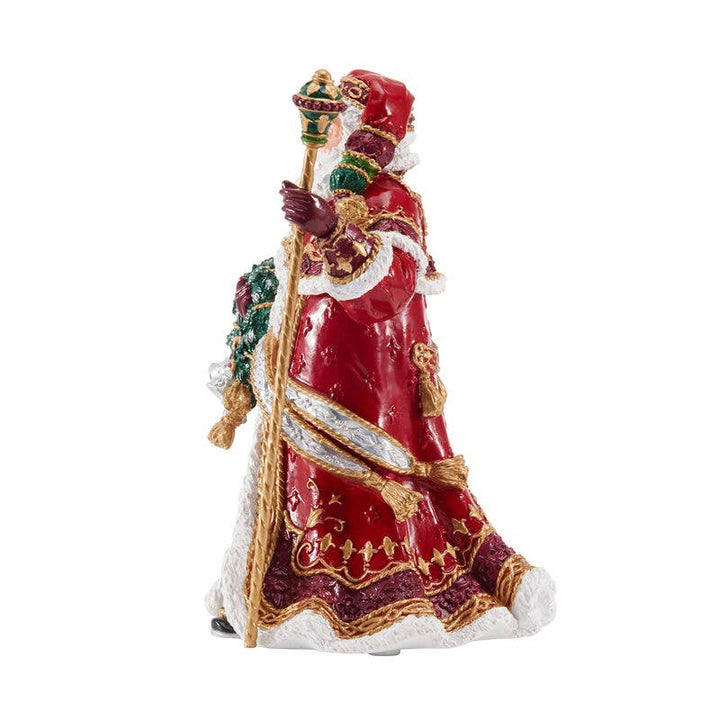 Fitz and Floyd® Mikasa® Pfaltzgraff® - Fitz & Floyd Noel Holiday Santa Musical Gift Box Pkg: RED / RESIN