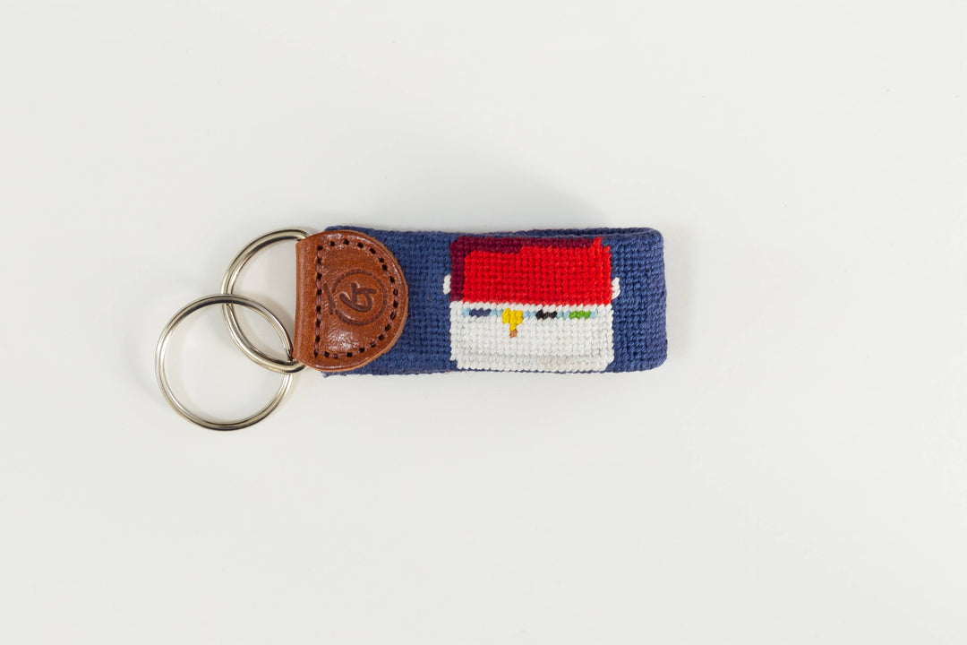 Good Threads - Tailgate Lovers Needlepoint Keychain
