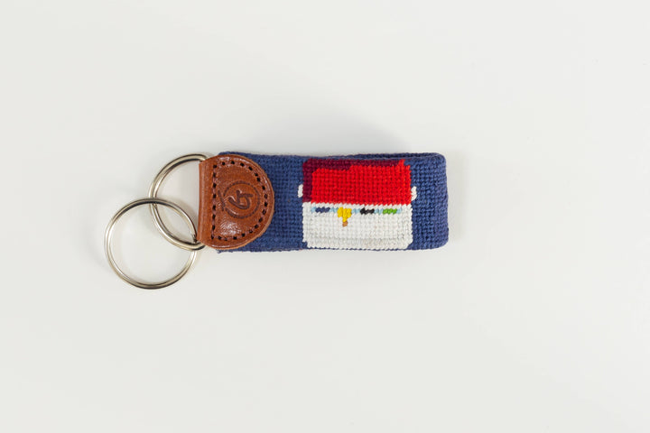 Good Threads - Tailgate Lovers Needlepoint Keychain