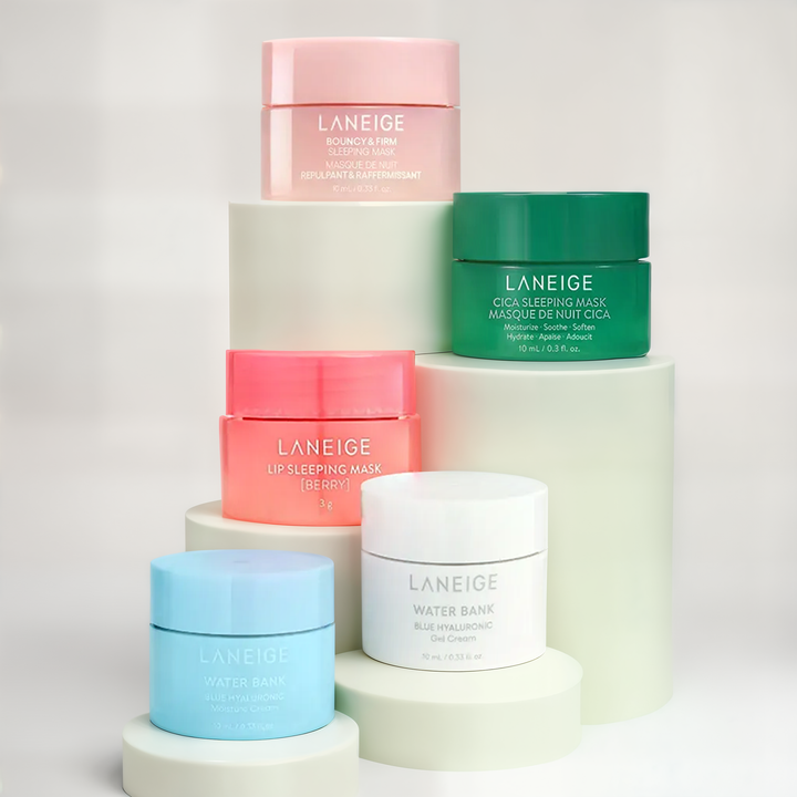 Kosmic - Kbeauty Skincare - [LANEIGE] Sleeping Mask and Cream, mini size: Water Bank Blue Hyaluronic Gel Moisturizer (Mini)