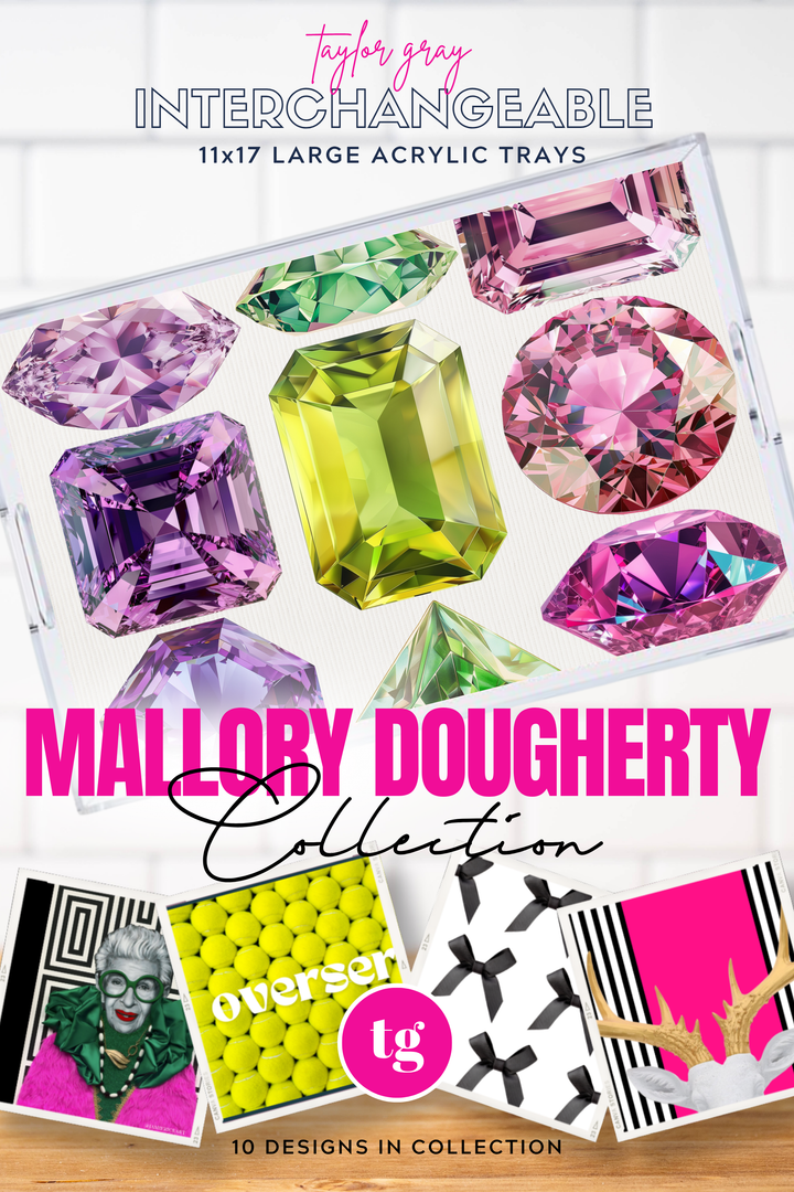 TAYLOR GRAY - 11x17 MALLORY DOUGHERTY insert set of 10