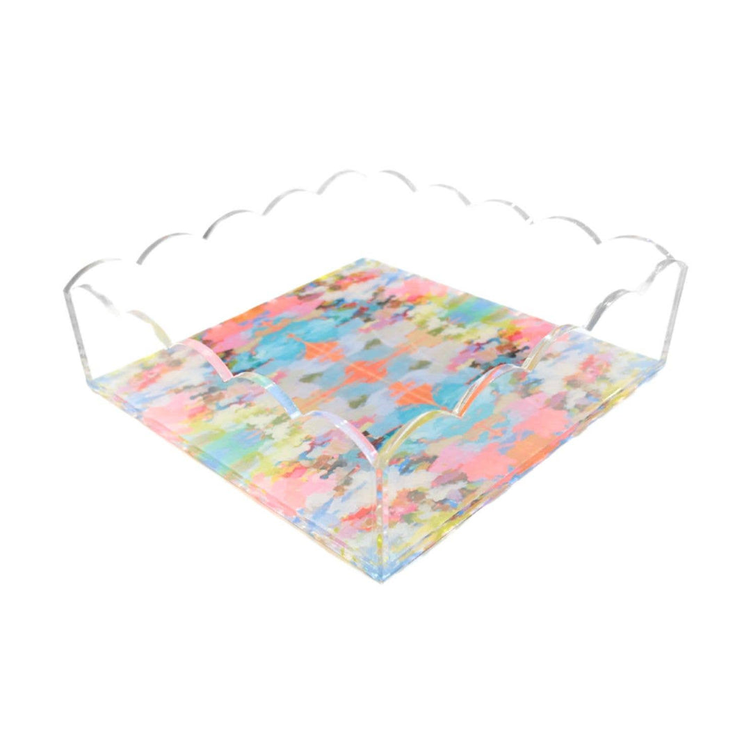Laura Park Designs - Brooks Avenue Scalloped Tray Small: Small