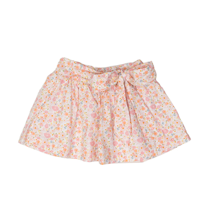 Lacey Pink Floral Skirt