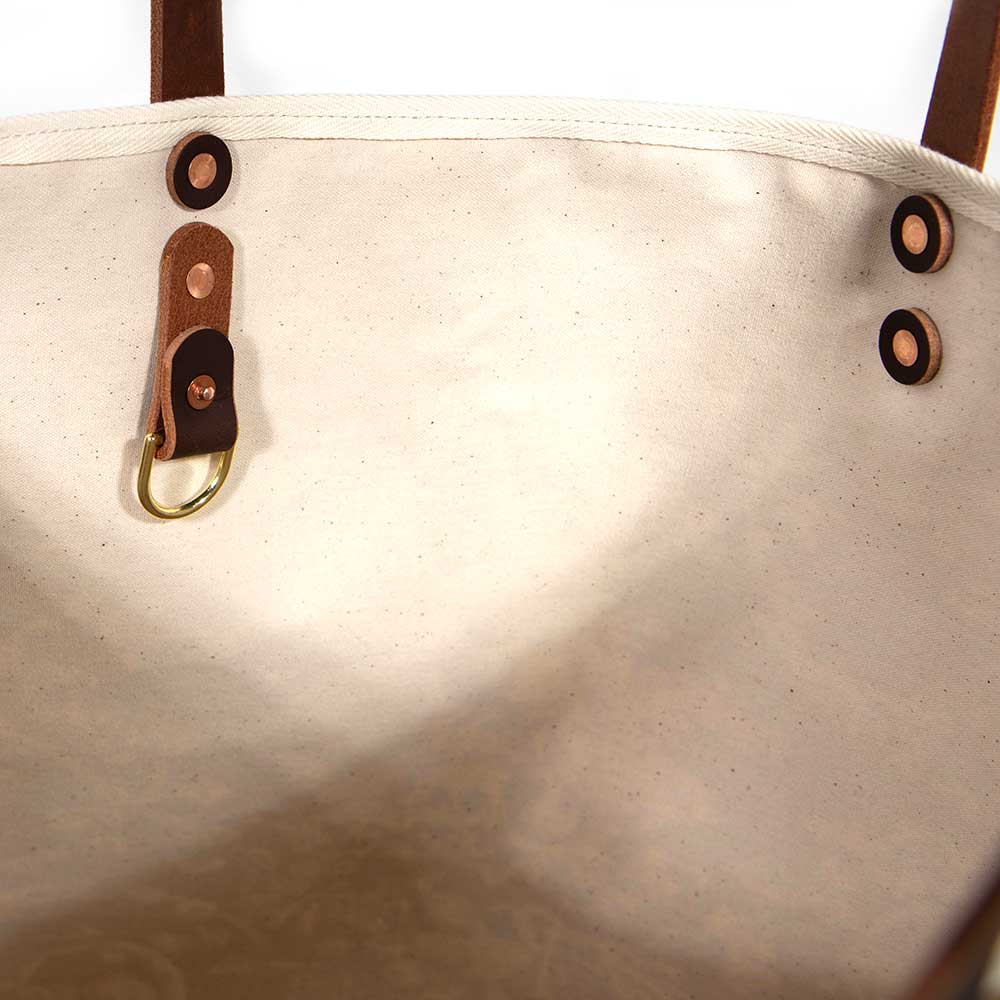 General Knot & Co. - Oak and Ink Toile All Day Tote