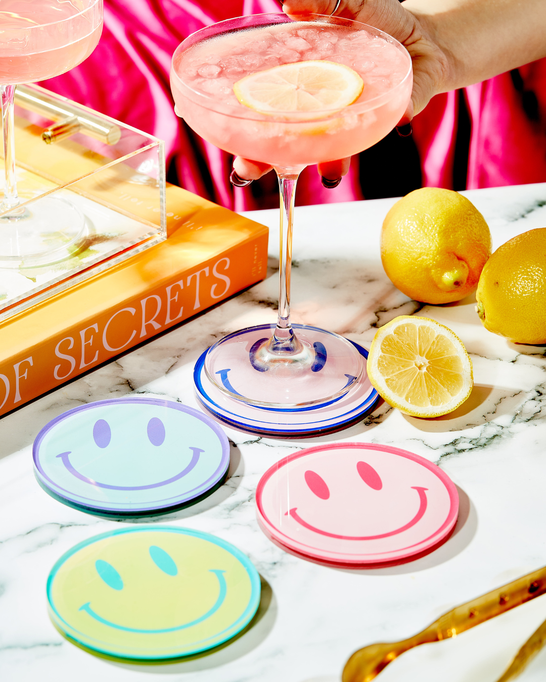 Tart By Taylor - All Smiles (Set of 4) Coasters