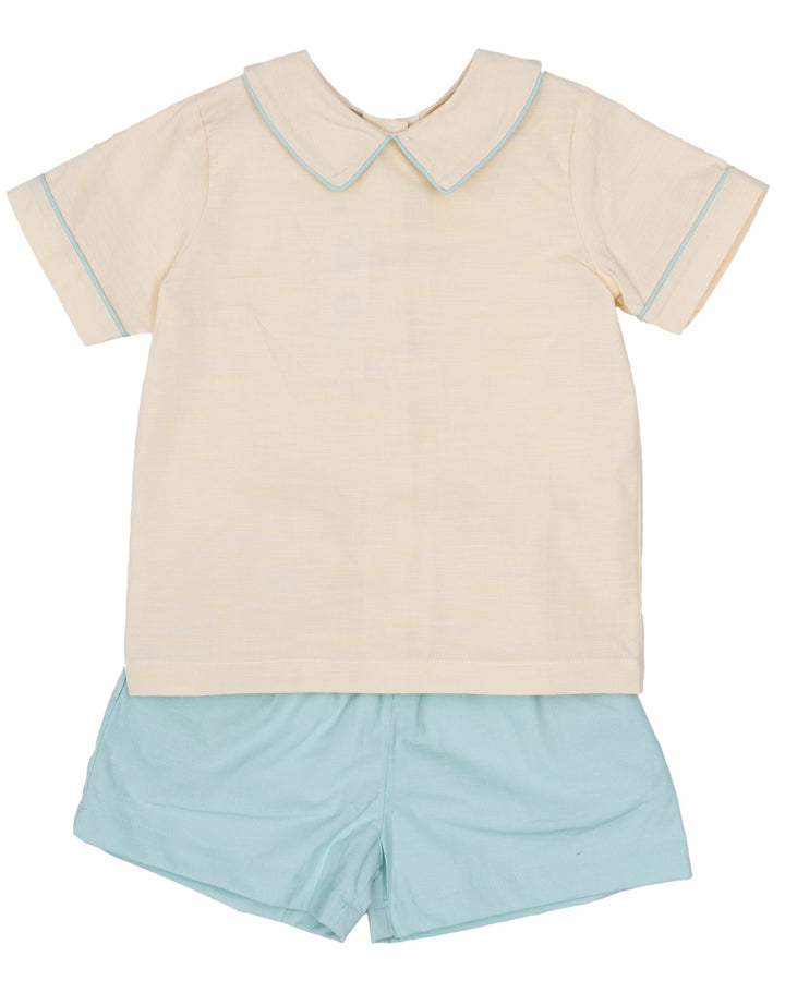 Pierce Yellow Sorbet Short Set