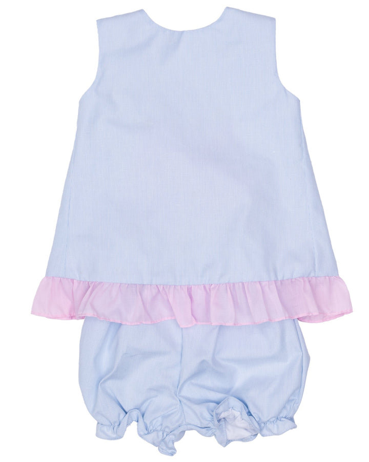 Blakely Summer Blues Bloomer Set