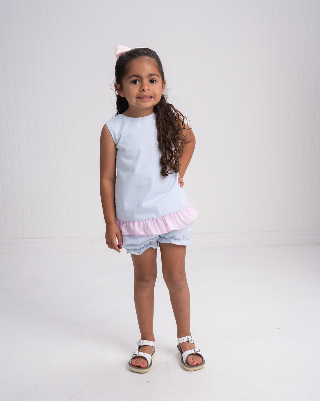 Blakely Summer Blues Bloomer Set