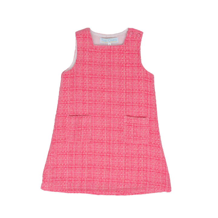 Jillian Hot Pink Tweed Jumper