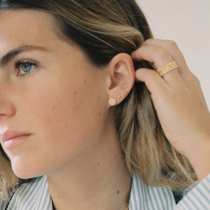 Agapé Studio Jewelry - Inaya Earrings | Jewelry Gold Gift Waterproof