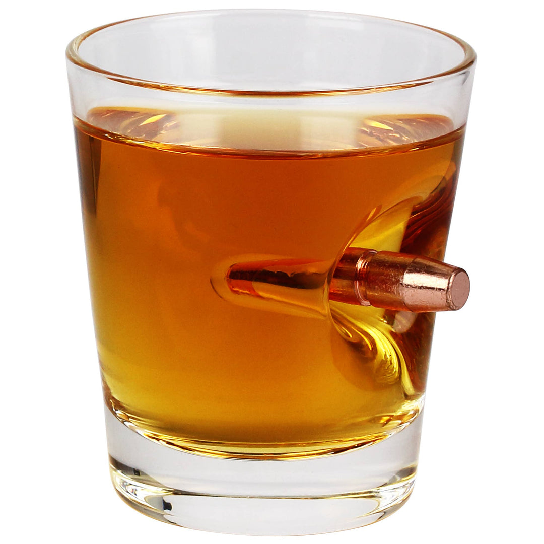 CALIBER GOURMET / CAMPCO - Last Man Standing - Shot Glass W/ Bullet