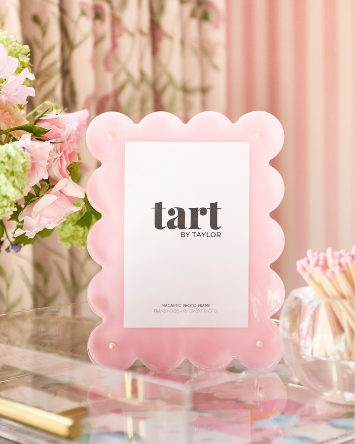 Tart By Taylor - Light Pink Acrylic Picture Frame
