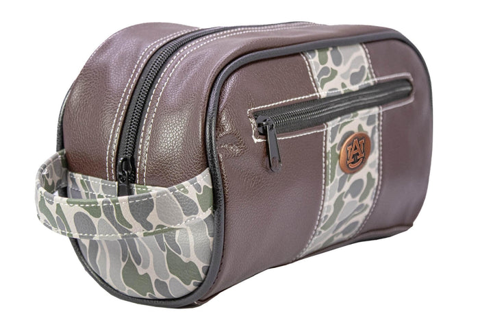 Zep-Pro - Auburn Tigers Men's Camo Dopp Kit.: Brown/Tan