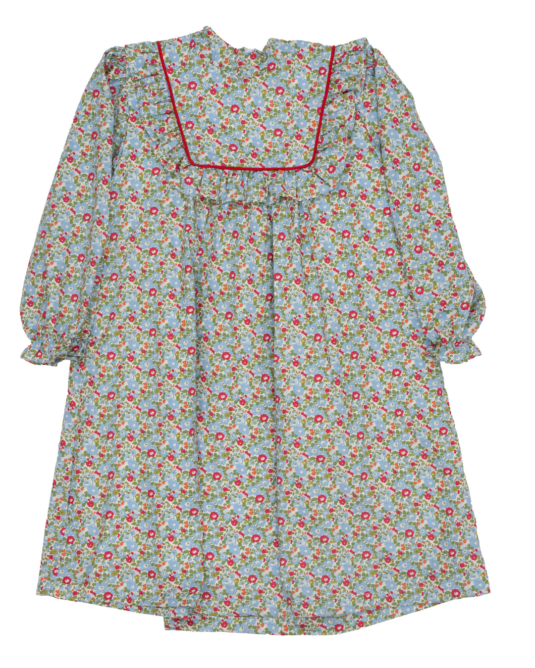 Zoe Evergreen Floral Dress