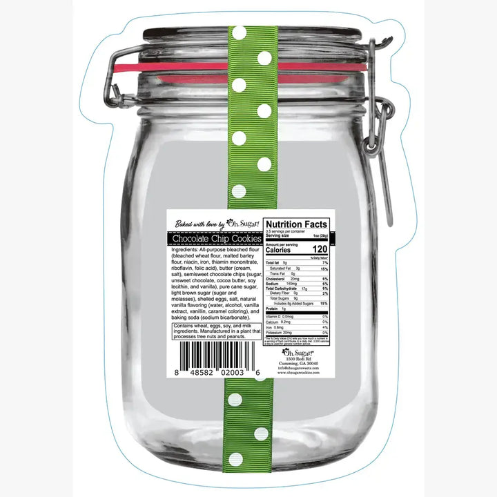 Oh, Sugar! - Cookie Mason Jar Pouches - Everyday Mixed Flavor - Small